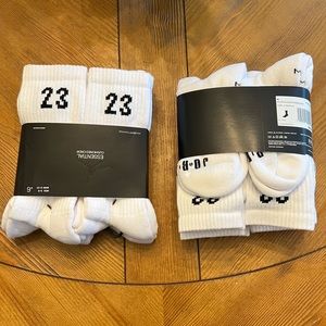 NEW Nike Jordan Essential Cushioned Crew Socks. Two 6 packs.